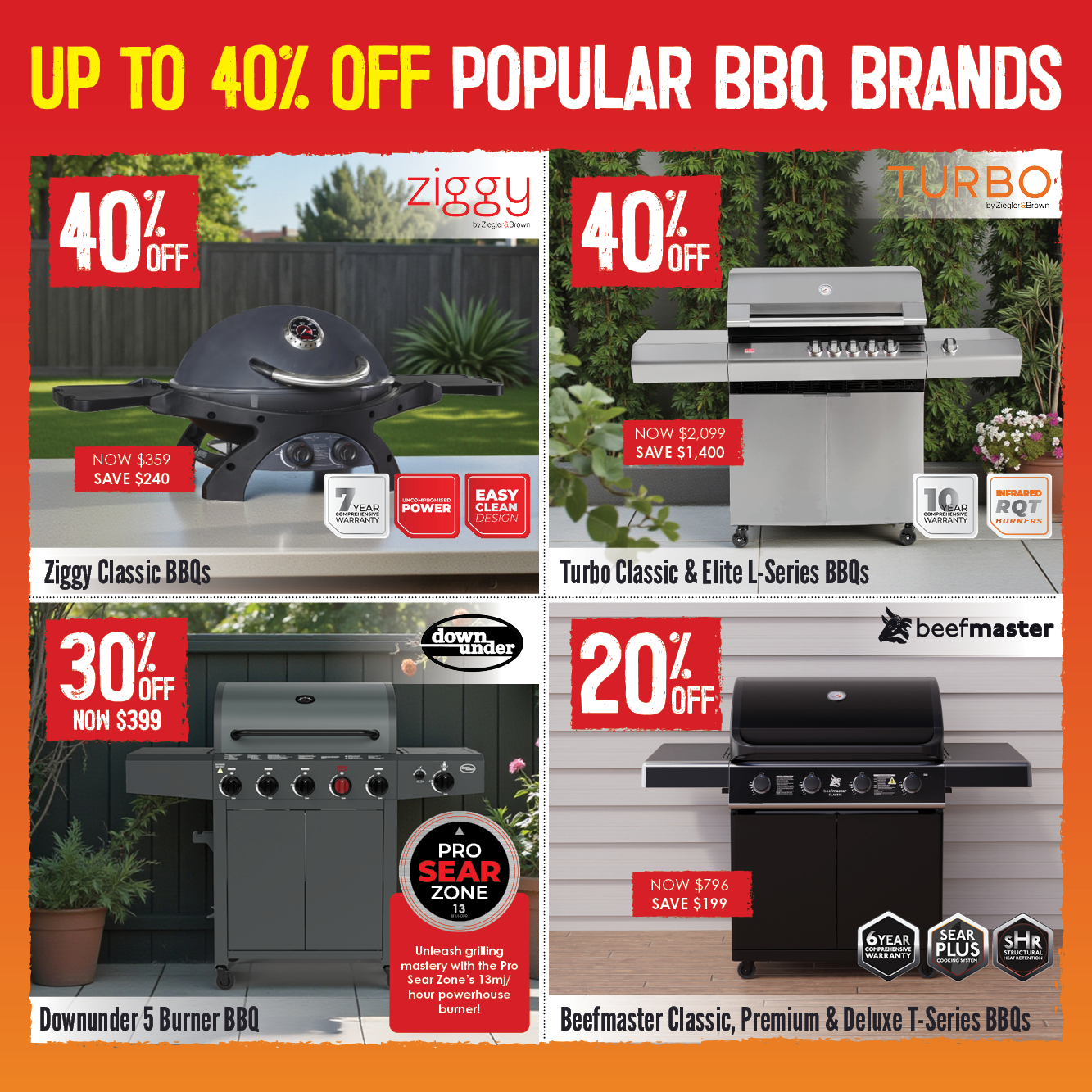 Up To 40% Off Popular BBQ Brands | Shop Now